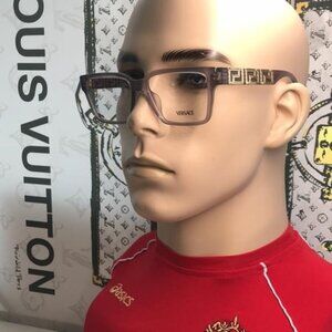 💯- New Authentic Versace VE3339U 5406 Square Unisex Eyeglasses